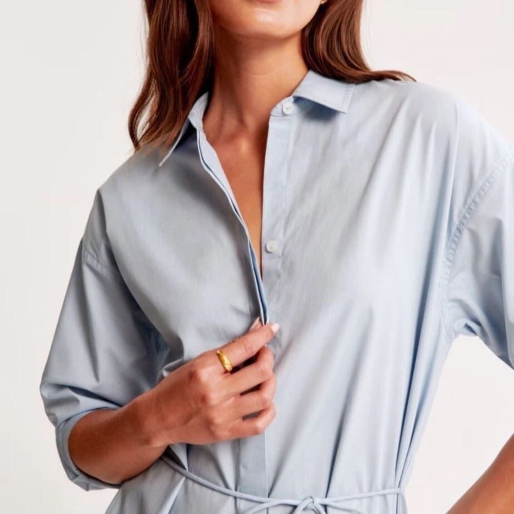 Abercrombie & Fitch Light Blue Mini Dress